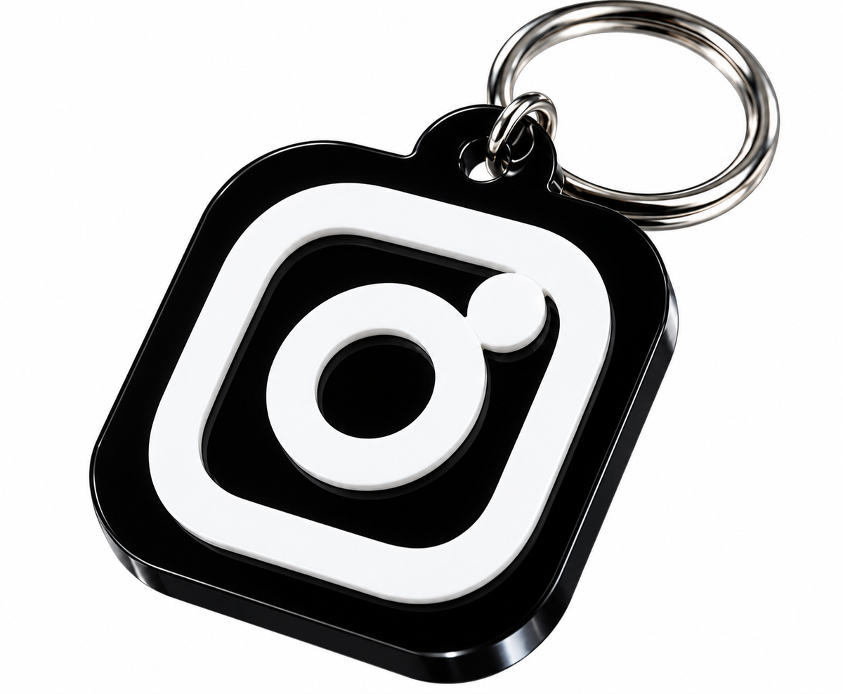 Instagram NFC Keychain